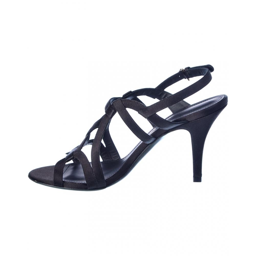 Ferragamo Salvatore Ferragamo Gal Satin Sandal Black