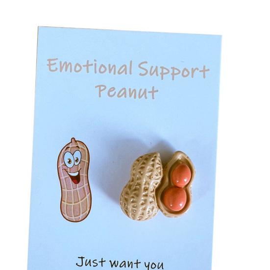 5Pcs Cute Pickle Design Pocket Hug Cards Emotional Support Pickle Tomato Eggplant Peanut Carrot Positive Cards Set for Graduation