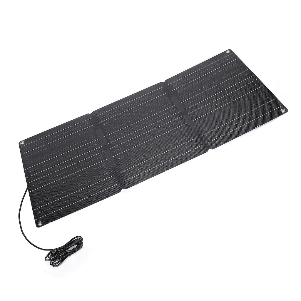 100W Portable Foldable Solar Panel Kit Solar Controller 2 USB Output Support Car OBD Charging Water Resistant for