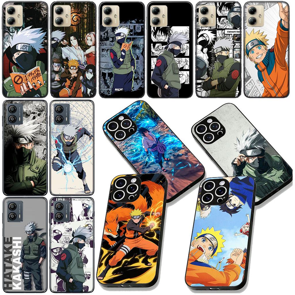 Narutos Uchiha Sasuke Kakashi Casing Cover for Samsung Galaxy Note 20 9 10 S8 S10 Lite S9 Plus A54 A53 A21S S10E A17 Phone Case