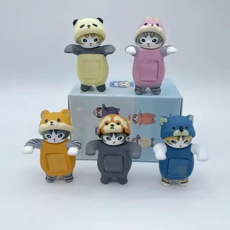 Новая Поза Кошки Лежащая Слепой Ящик Декоративная Мини-Фигурка Животное Костюм Фигурка Действия Модные Игрушки Для Фанатов Детей Сюрприз Подарок
