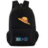 Anime One Piece Backpack for Boy Girl Hildren Back To School Schoolbag Student Kawaii Backpack Luffy Nami Usopp Lightweight Bags