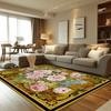 Ковры с цветами в китайском стиле для гостиной, ковер в стиле ретро для декора, ковер для дома, ковер для холла, коврик для зоны дивана, большие ковры для спальни и прихожей