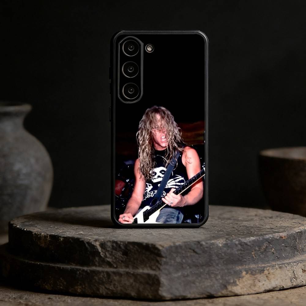 Чехол для телефона 72 M-MetallicaS для Samsung Galaxy A20, 21s, 22, 31, 32, 52, 53, 72, 73, 80, 91, Мягкий черный корпус