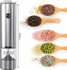Мельница для перца из нержавеющей стали, автоматическая мельница для морской соли