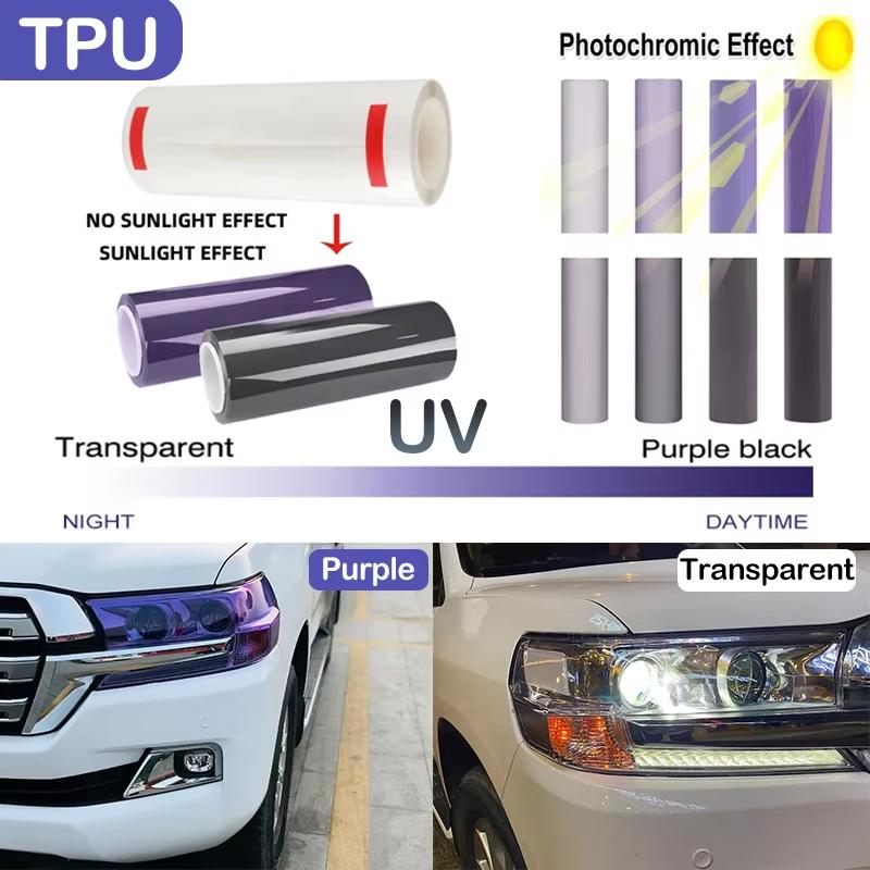 1M VLT79% Rainroof sunroof ppf protection film anti fouling TPU Car Skylight Ice Armor Blue Black Car Paint Protection Film