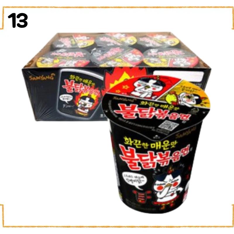 Корейский Рамен в Стаканчике Набор из 6 Штук | Nongshim Ottogi Samyang Paldo | Маленькие Стаканчики Instant Noodles