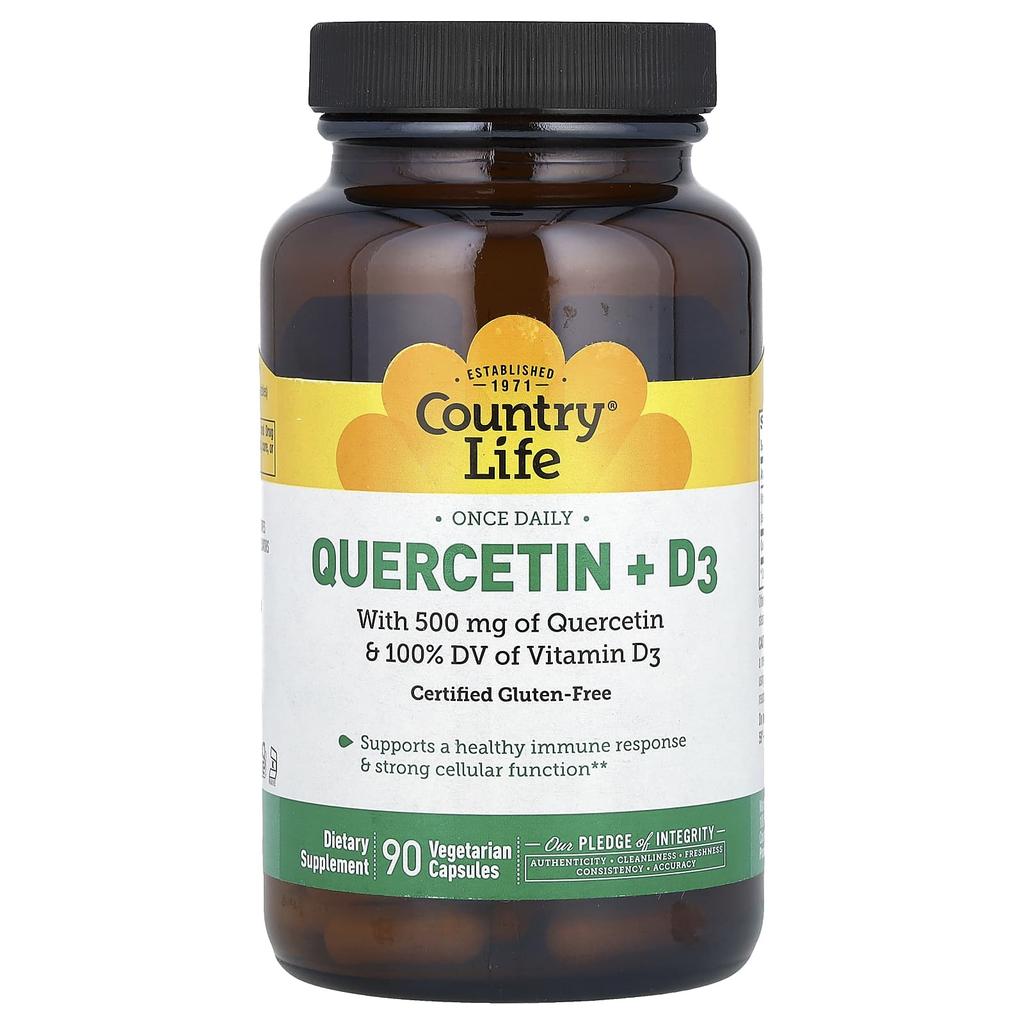 Quercetin & D3, 90 Veggie Capsules
