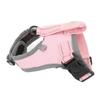 Dog Harness Vest with Leash Adjustable Reflective Padded Nylon Easy Control Pet Harness for Walking Medium Size Dog Pink