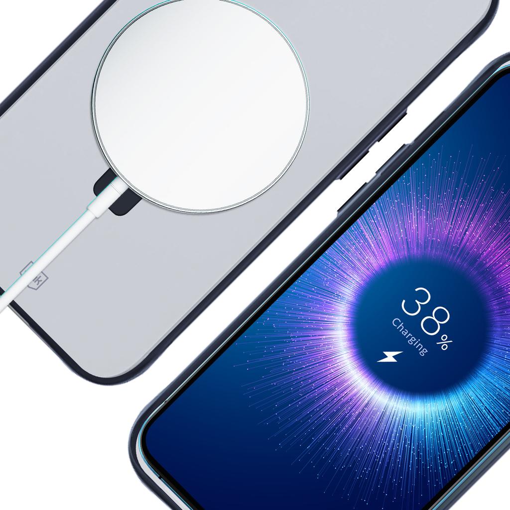 Apple iPhone 16 Plus - Чехол 3Mk Smoke с Mag&Stand