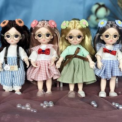 Одежда для кукол 16-18 см BJD Ob11 Одежда для кукол Платье 1/12 Аксессуары для кукол Костюм Наряжаться Для девочек Игрушка Подарок