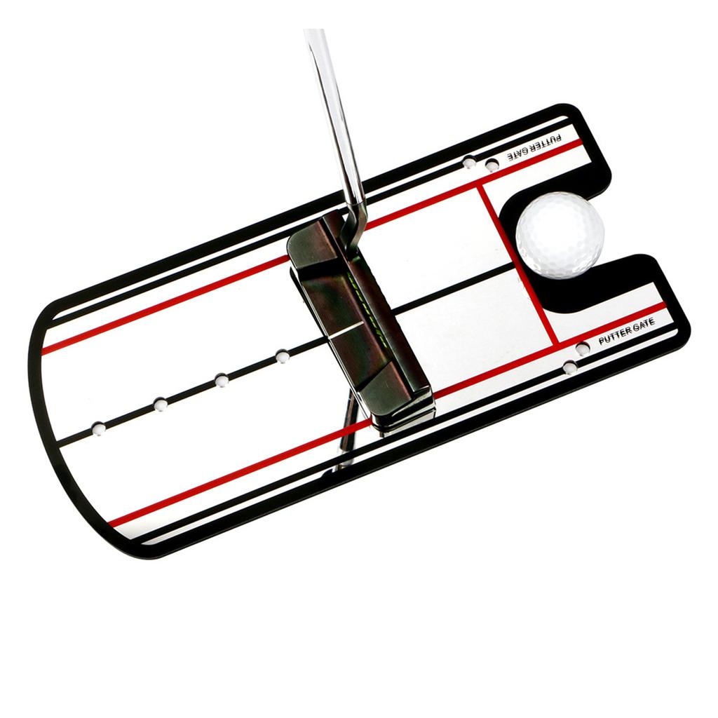 Golf Putting Alignment Mirror Golf Practice Putting Trainer Training Aids Eye Line Practice Your Putting Alignment Tool