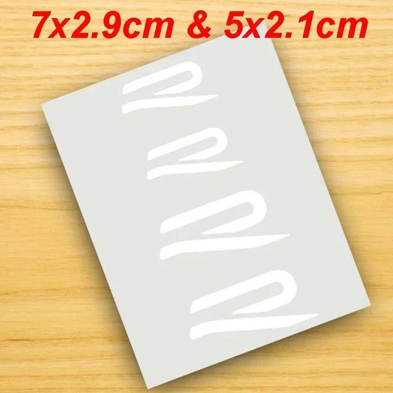 2026 Hot For VOLKSWAGEN VW 4Pcs Car Brake Caliper Vinyl Stickers for Volkswagen VW Rline R Line Golf 3 5 7 Polo Passat GTI Bora 