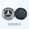 4PCS 75mm Car Wheel Center Hub Caps Cover for Mercedes Benz B/C/E/S Class A Class C200L GLC GLK CLA Accessories DD1