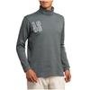 Breath Thermo Turtleneck and Move Golf Charcoal Size L Shirt, Moisture-Wicking Heat-Generating Material, Tech, Men's Wear, Gray, (E2MA1526)
