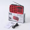 Мини Портативное Карманное FM Радио с Поддержкой Bluetooth, USB, TF-карты, Беспроводные Динамики, Цифровой Радиодинамик, Музыкальный Плеер