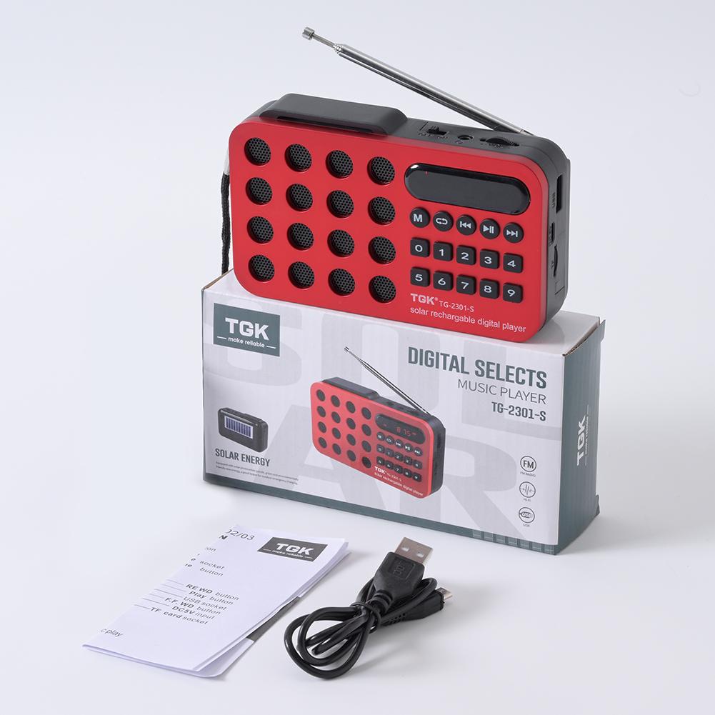Мини Портативное Карманное FM Радио с Поддержкой Bluetooth, USB, TF-карты, Беспроводные Динамики, Цифровой Радиодинамик, Музыкальный Плеер