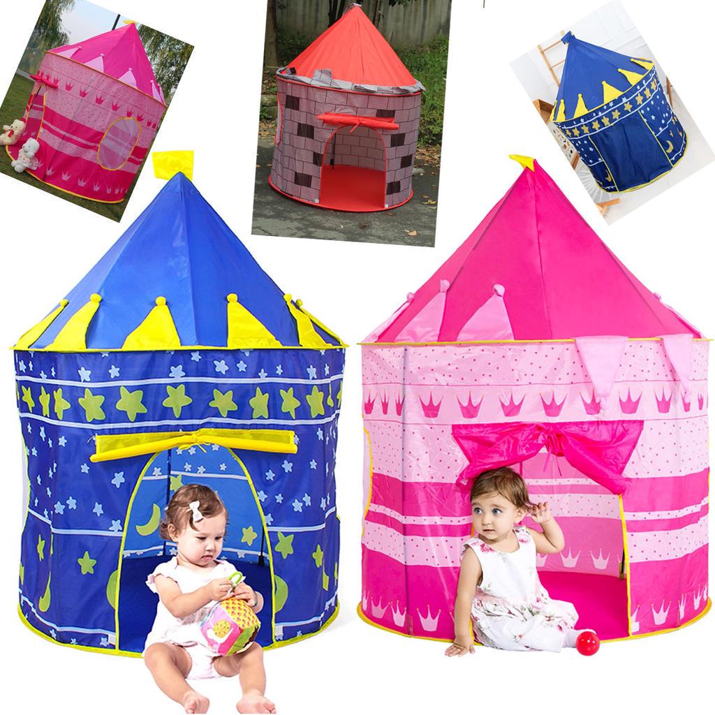 Child Play Tent Folding Tent Game House Toys Princess Castle Gift for Children Outdoor Indoor