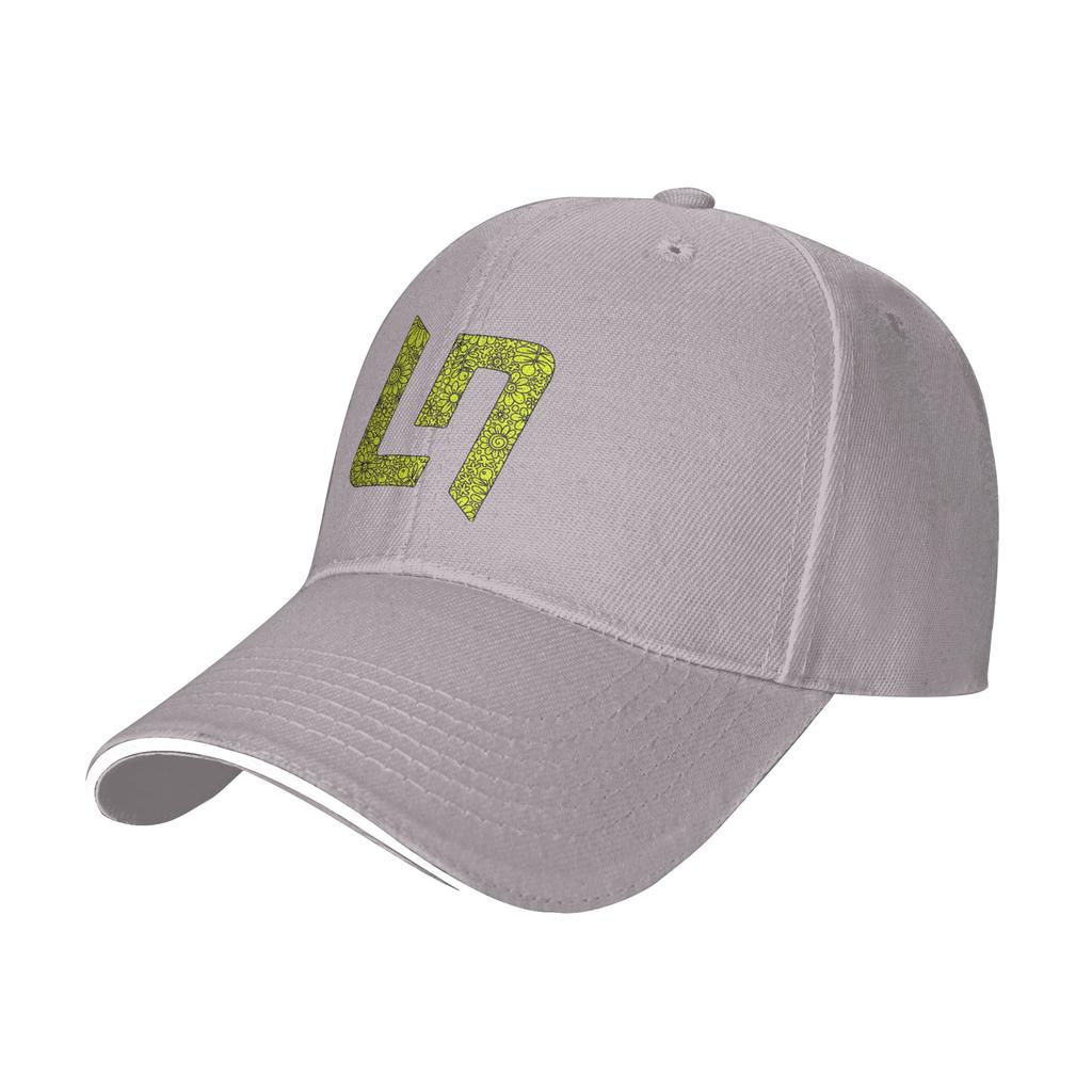 LLando NNorris LOGO FLOWER ZENTANGLE Unisex Baseball Cap New Outdoor Cap Hip Hop Snapback Sunshade Summer Trucker Hat