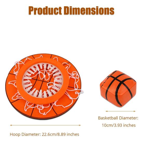 1/2 комплекта потолочное баскетбольное кольцо игрушка с 1/2 мячами для подвешивания в помещении мини-баскетбол игра снятие стресса детская баскетбольная корзина игрушка