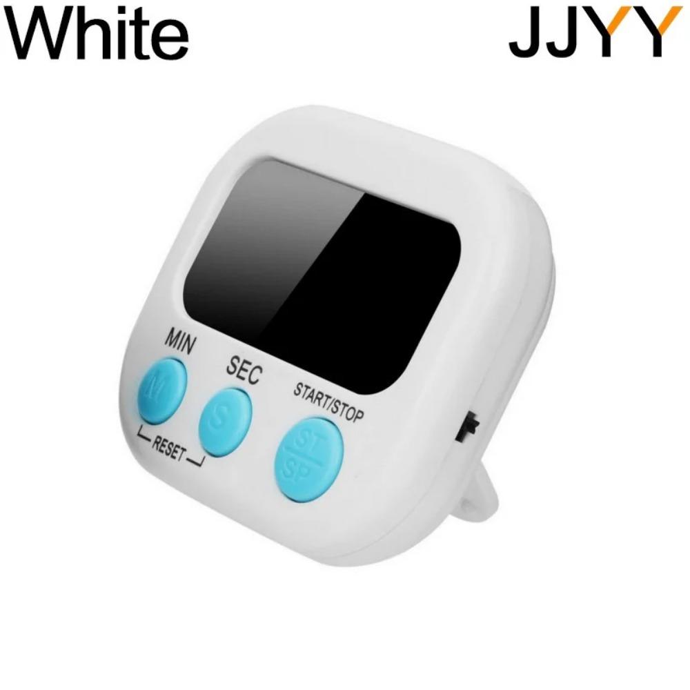 JJYY Super Mini LCD Digital Display Kitchen Timer Square Kitchen Countdown Alarm Magnet Clock Sleep Stopwatch Clock Timer3