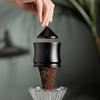 51 54mm Aluminium Alloy Coffee Powder Picker Dosing Cup with Dosing Ring Blind Shaker Coffee Powder Receiver Container Press Coffee Espresso