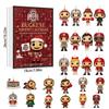 Симпсоны Баскетбол Регби Рождественский Календарь Обратного Отсчета Blind Box Подвеска Для Праздничной Вечеринки