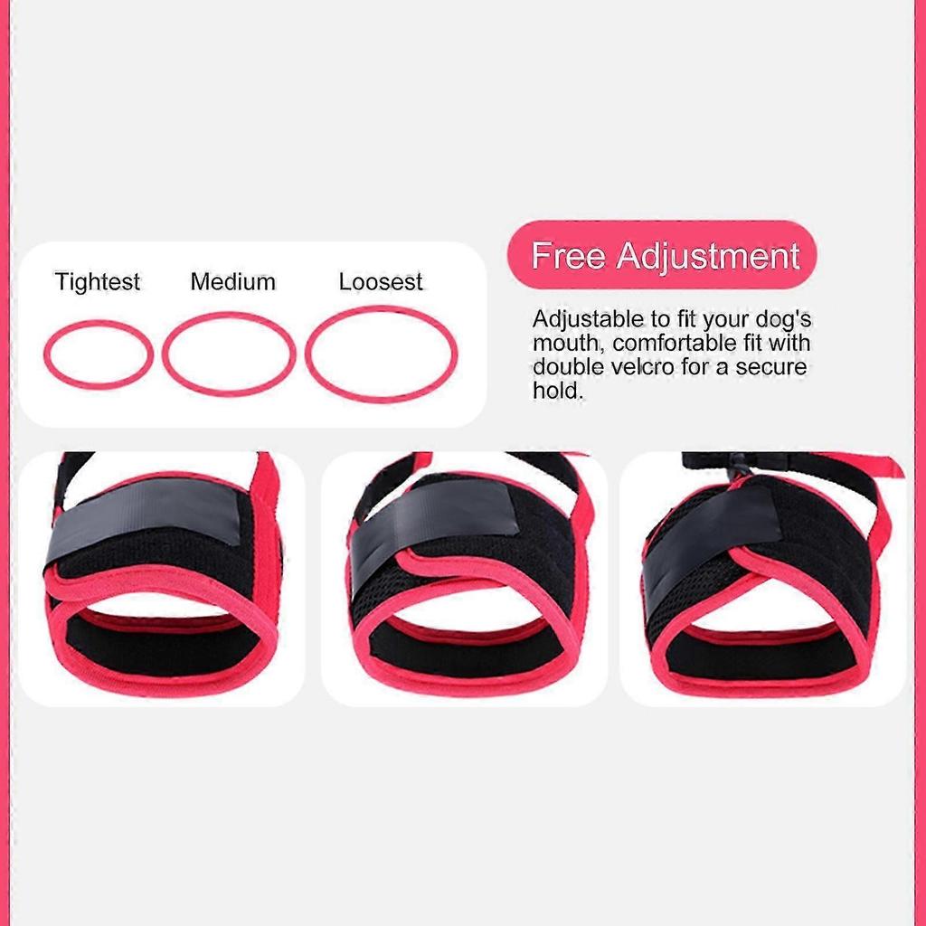 2025 Latest Model Bite Anti Misuse Mouth Cover Waterproof Stop Barker Breathable