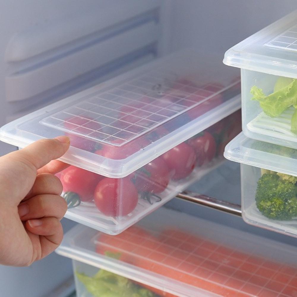Сохраняющий свежесть кухонный контейнер для продуктов питания Прозрачный органайзер для холодильника Чехол Кухонные принадлежности