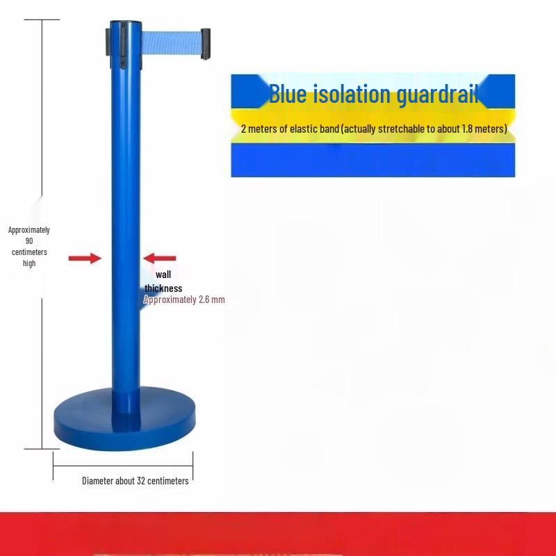 Water-Filled Retractable Belt Stanchion