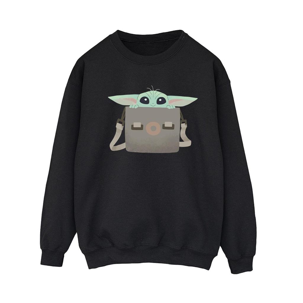 Star Wars Womens/Ladies The Mandalorian Grogu Luggage Sweatshirt