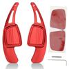 Pair Aluminum Alloy Paddle Shifter Extension for A3 8V A4 A5 B9 B9.5 A7 Q3 Q5 2017+(Red )