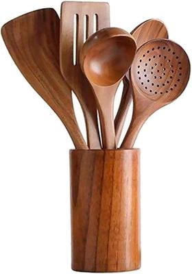 Желаемый кухонный инструмент из натуральной акации, без клея, выкопанный из блока, коробка для приготовления рисового супа, в комплект входит набор инструментов, набор из 5 предметов, дерево, древесина, совок,