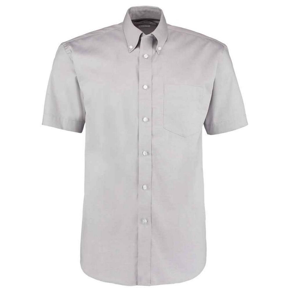 Kustom Kit Mens Premium Oxford Classic Short-Sleeved Shirt