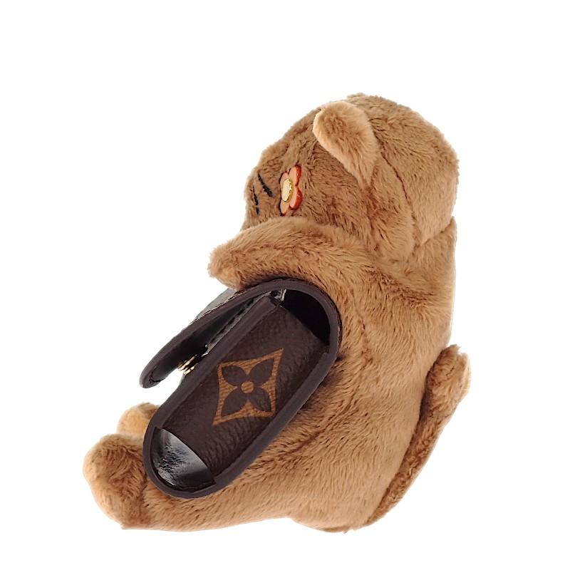 LOUIS VUITTON  M03748 Bag charm Brown Monogram canvas Women