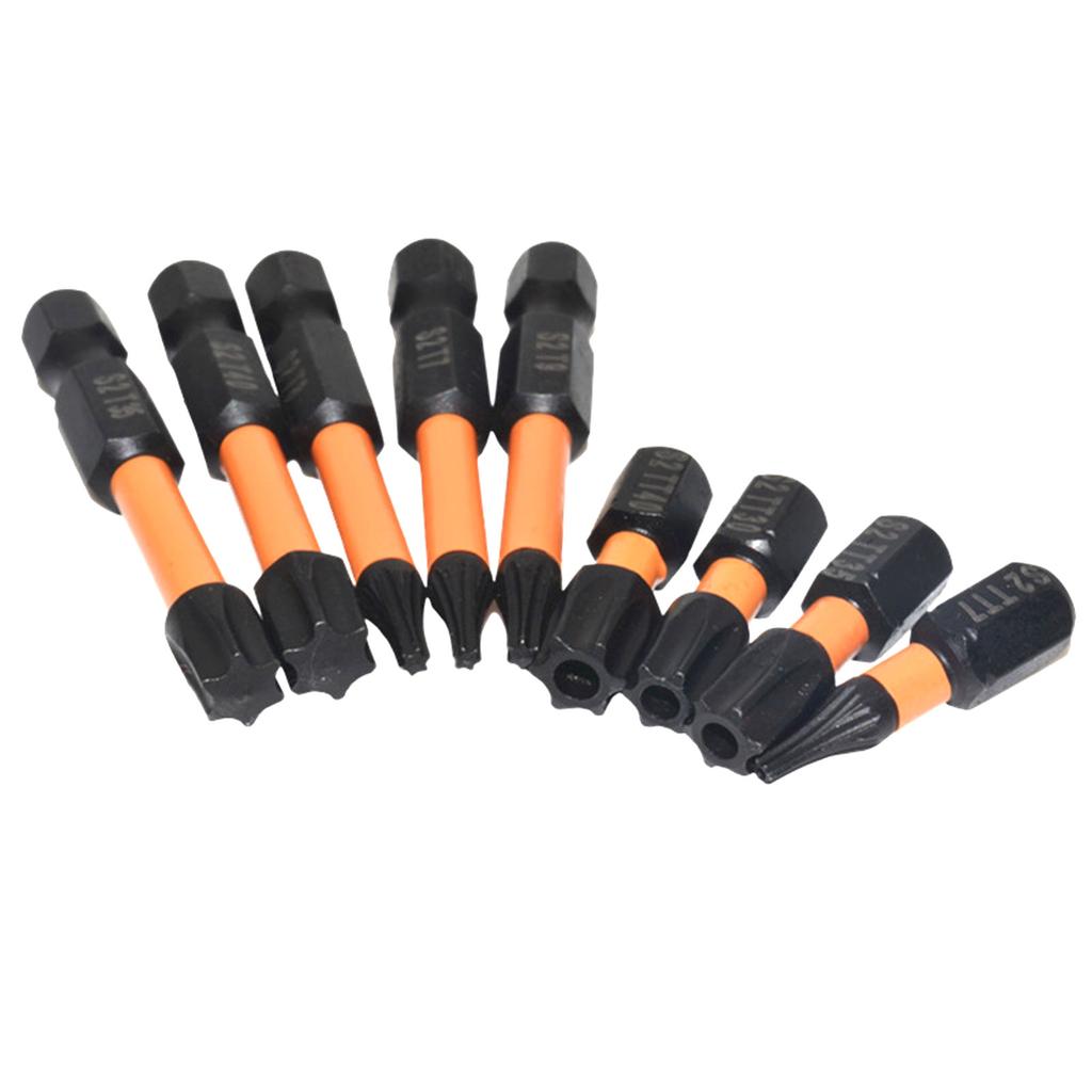 Набор из 26 отверток с головкой Torx, шестигранный хвостовик, защитная отвертка с защитой от несанкционированного доступа, магнитная отвертка, инструмент для бит