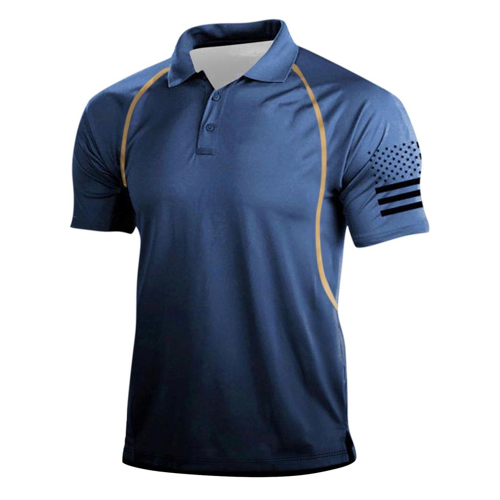 Европейский и американский мужской топ в стиле ретро на открытом воздухе, топ с короткими рукавами и цифровой печатью