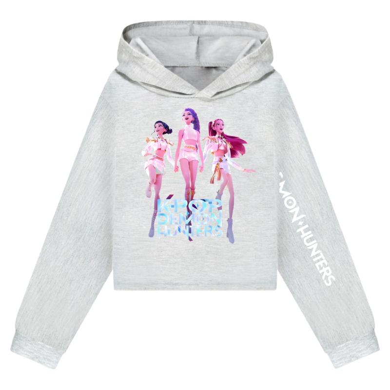 Children's Short Cartoon Print Print Comfortable Versatile Sweatshirt Casual Top Jumper