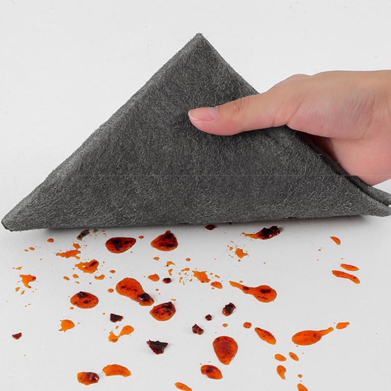 Multifunctional Glass Reuse Cloth No Water Marks Glass Kitchen Home Living Mirror Cleaning Wipes Car Magic Cloth Bathroom Handy Tool  Beads