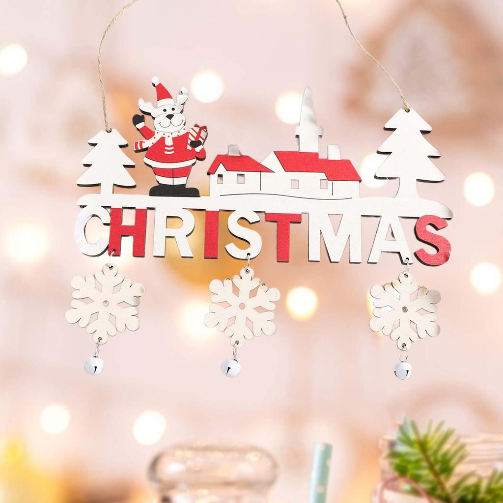 Gnome Santa Claus Wooden Christmas Hanging Pendant 2025 Merry Christmas Decoration for Home Door Xmas Tree Pendants New Year
