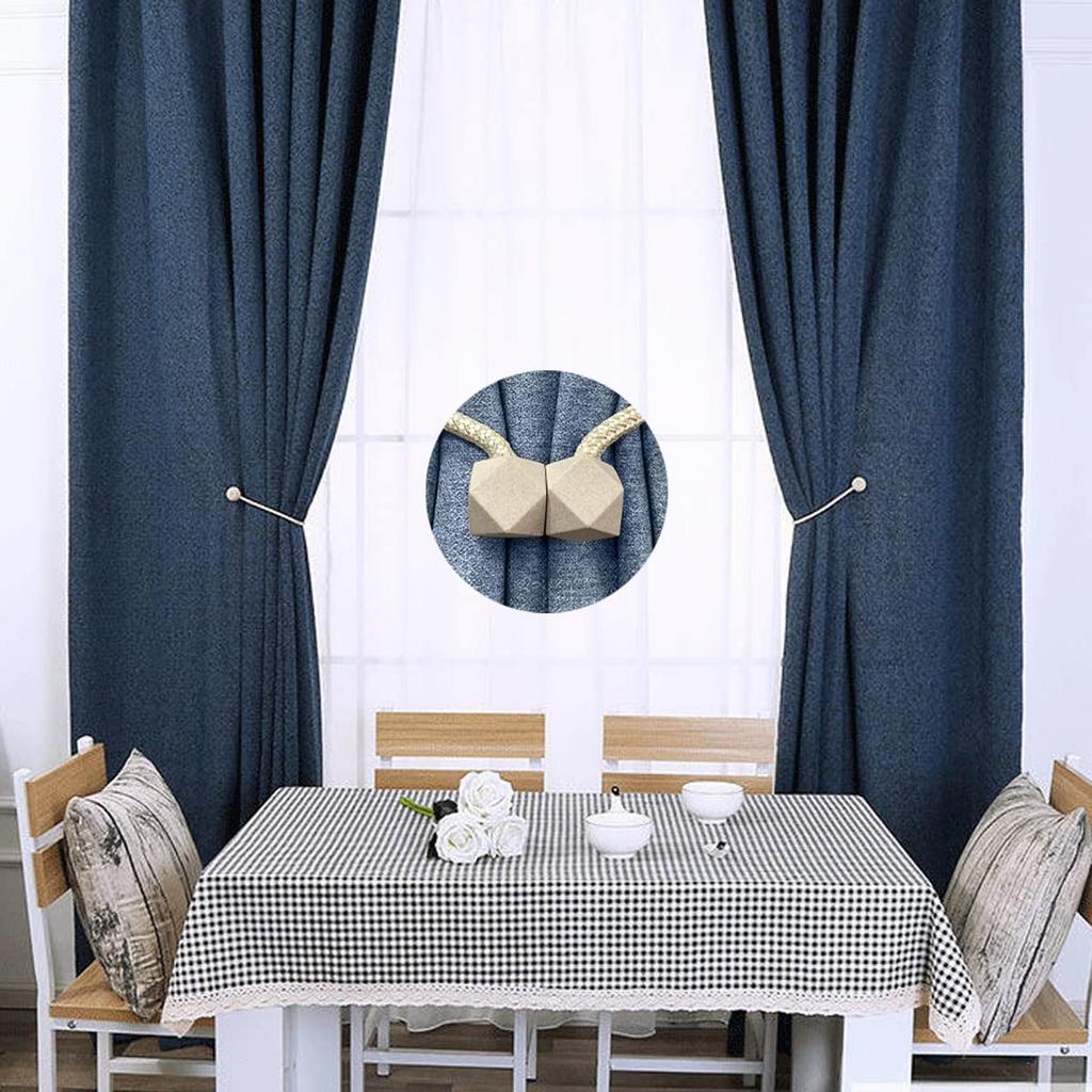 Modern Magnetic Curtain Ties - Adjustable, Strong Fixing for Bedroom and Living Room Decoration