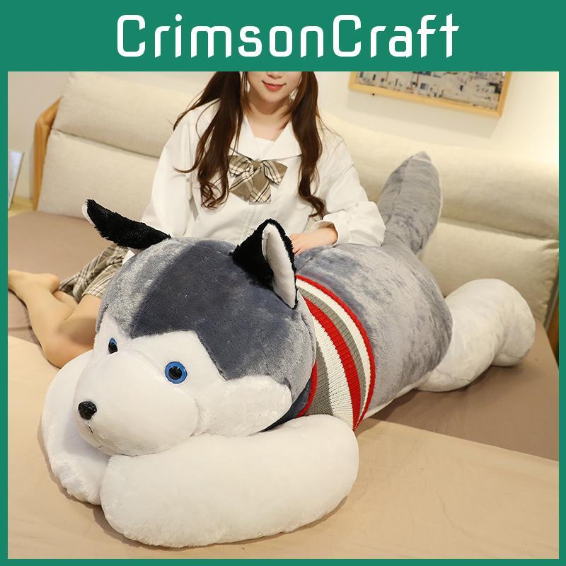 Toy Husky Plush Cartoon Cute Soft Fill Doll Room Decoration Child Gift Holiday