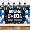 13th Birthday Party Decorations Banner for Boys Bruh I'm 13 Backdrop Funny Teenage Bday Banner Teen Boy 13th Birthday Decor 5.9x3.6ft Happy 13 Years