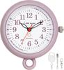 And Replaceable by Nurse Watch Pocket Watch Clock Color 30 [Little Magic] [Cute Professional] [Official] [Battery Yourself] [Japanese Movement]