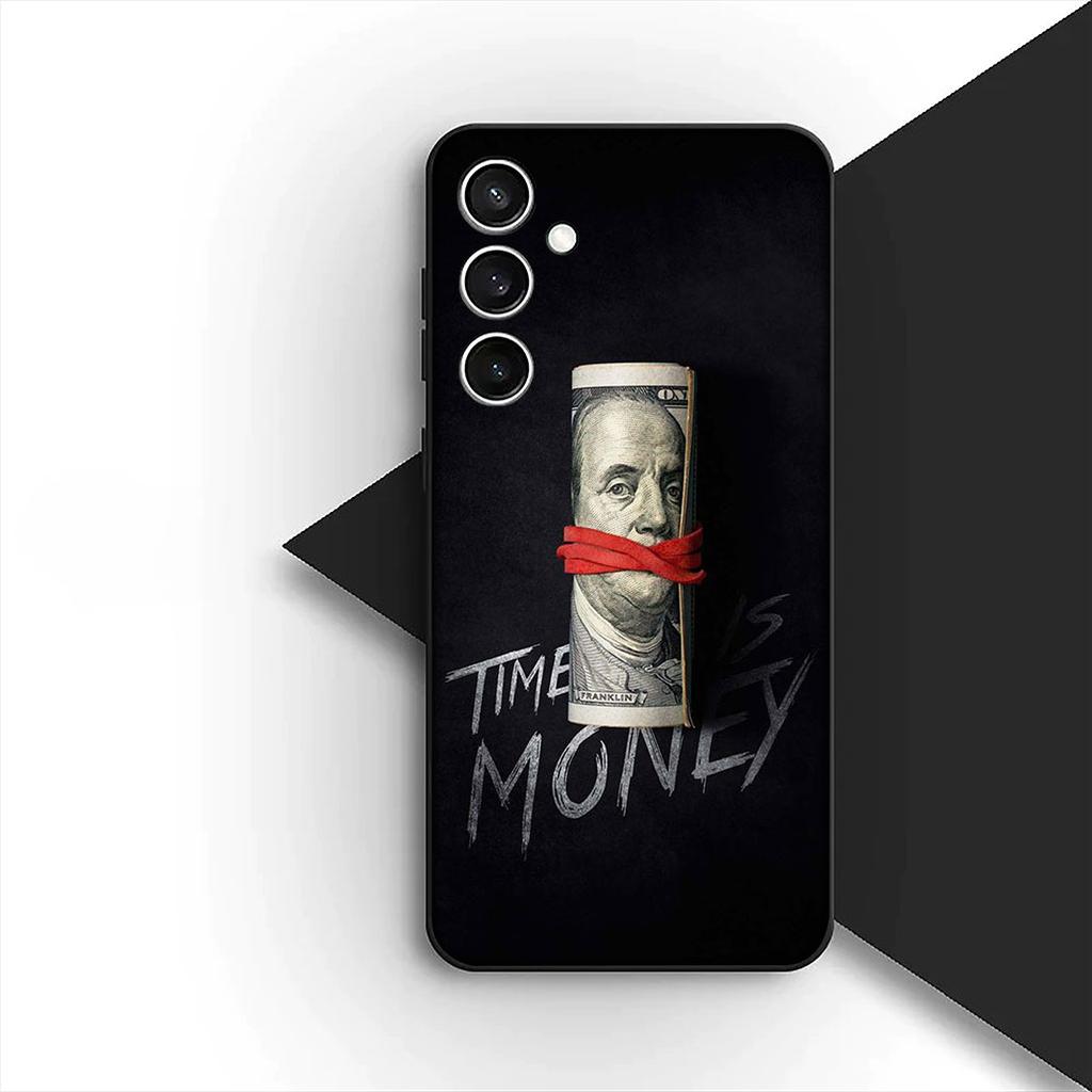 Casing for Motorola Moto G55 G45 G75 G85 G35 Edge 50 30 Fusion 40 NEO Ultra Pro Phone Cover Soft Case Money 100 D-Dollars 1