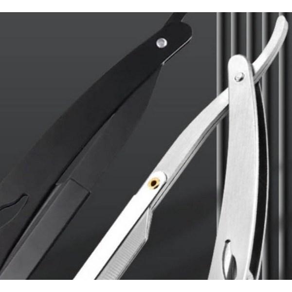 Meijing Choice Men's Barbershop Razor White, 1 Pack, 1 Piece ,Korean Razor Blade