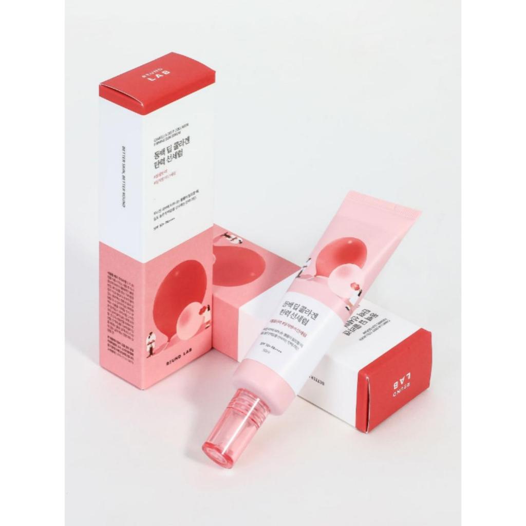 ROUNDLAB Солнечная сыворотка с глубоким коллагеном камелии 50 мл