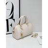 Woven Quilted Leather Tote Bag Women Soft Structured Shoulder Crossbody With Zip Interior Pockets