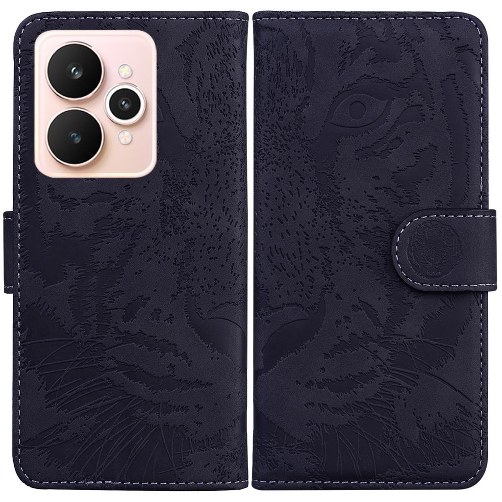 For Realme 15 Pro 5G/15 5G Case Tiger Imprint Leather Wallet Phone Cover