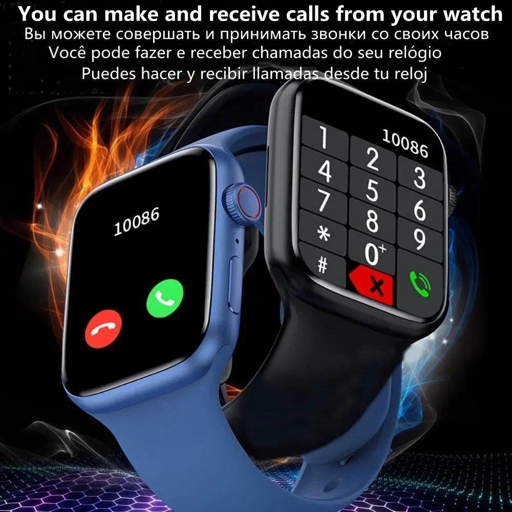 Smart Watch I9 Pro Max Series 9 Phone Call Blood Pressure Custom Watch Face Sport Waterproof Women Man Smart Watch PK I7 Pro Max